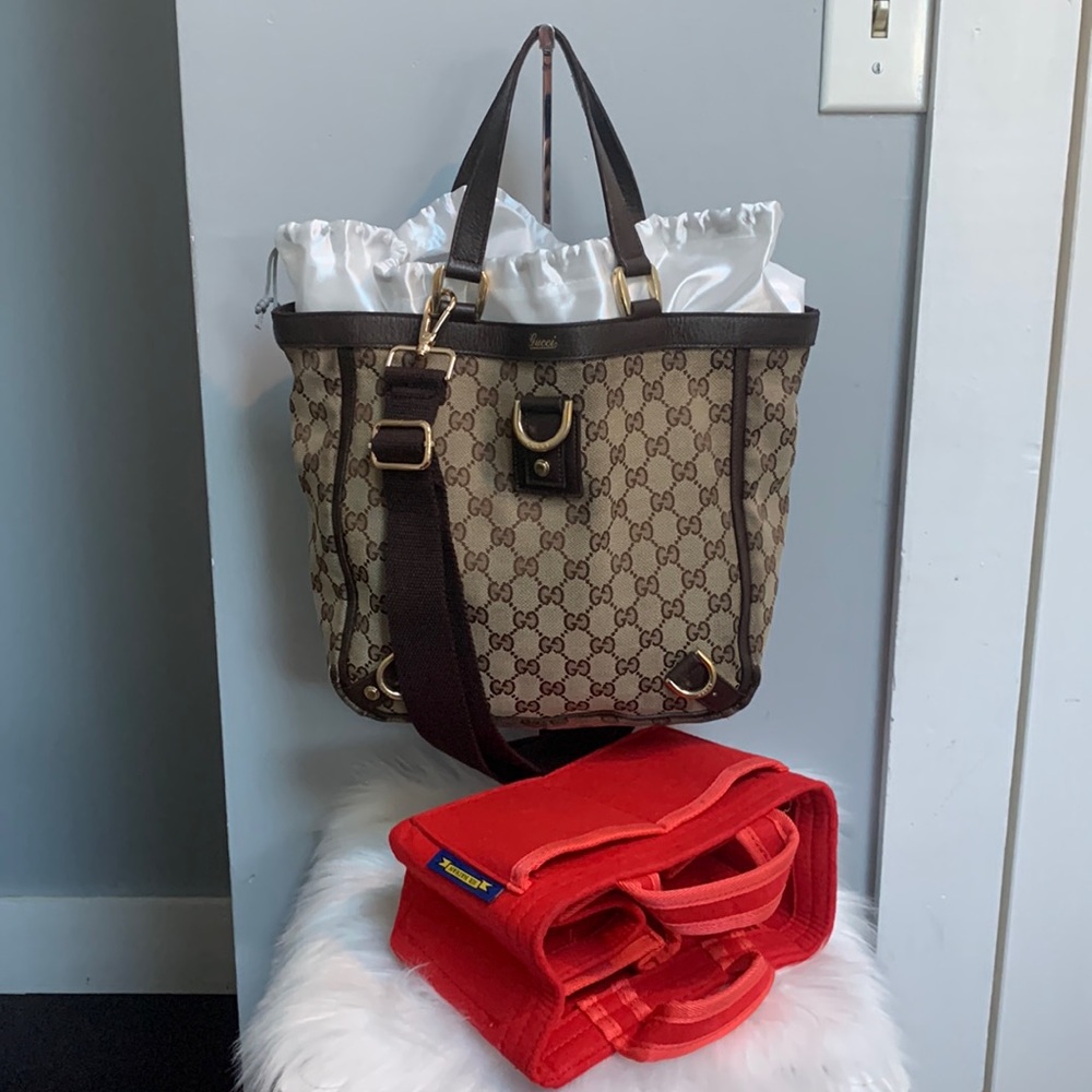Authentic Gucci small tote - used condition